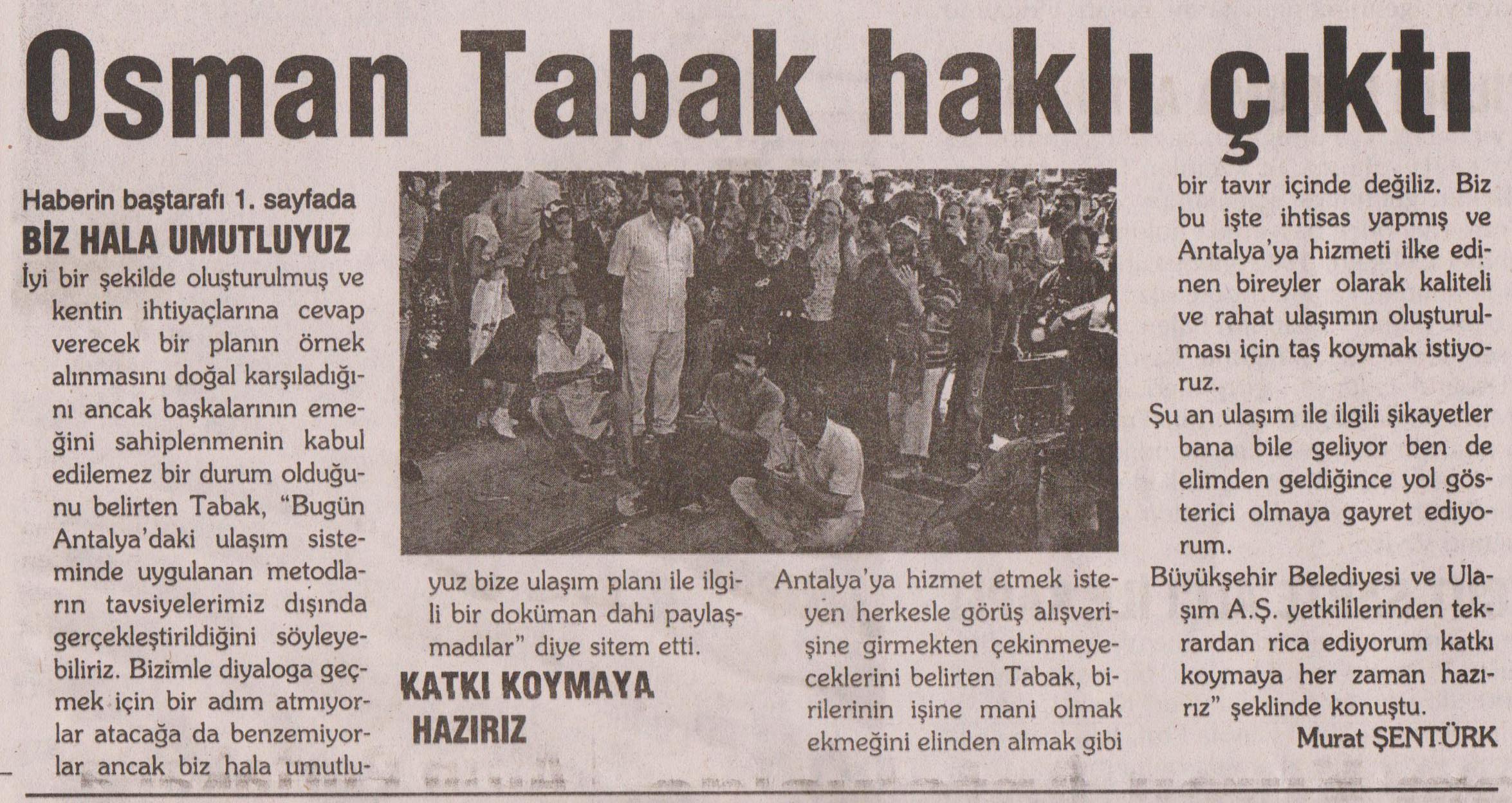 Tabak Haklı &Ccedil;ıktı 2